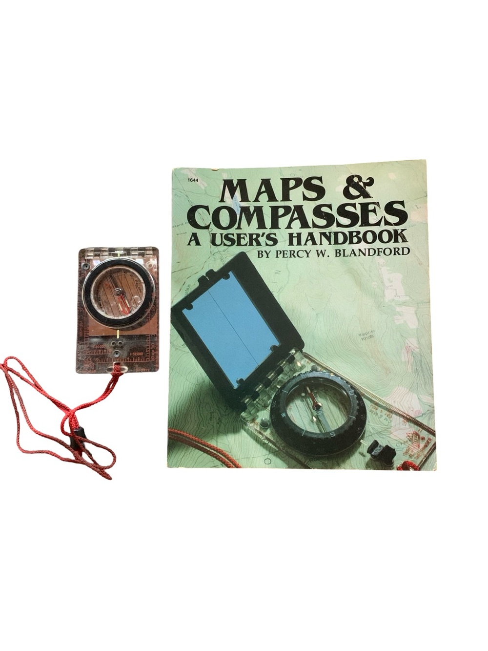 SILVA Type 15T  "The Ranger" Vintage Navigation Compass‎ Cord With Handbook Case